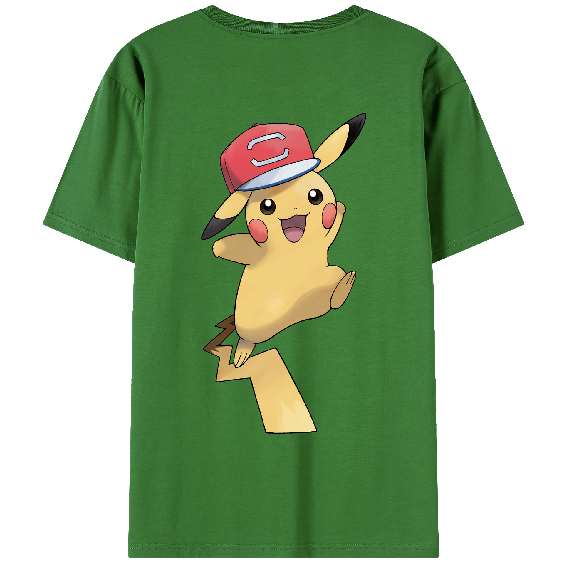 （画像用） ポケットモンスター Pokémon レディース半袖Tシャツ(バックプリント)